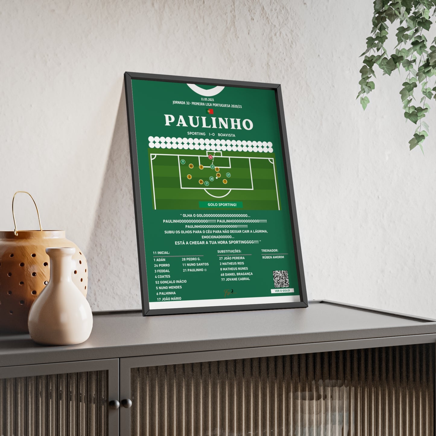 Paulinho Title Goal Sporting vs Boavista - Primeira Liga Portuguesa 2020/2021