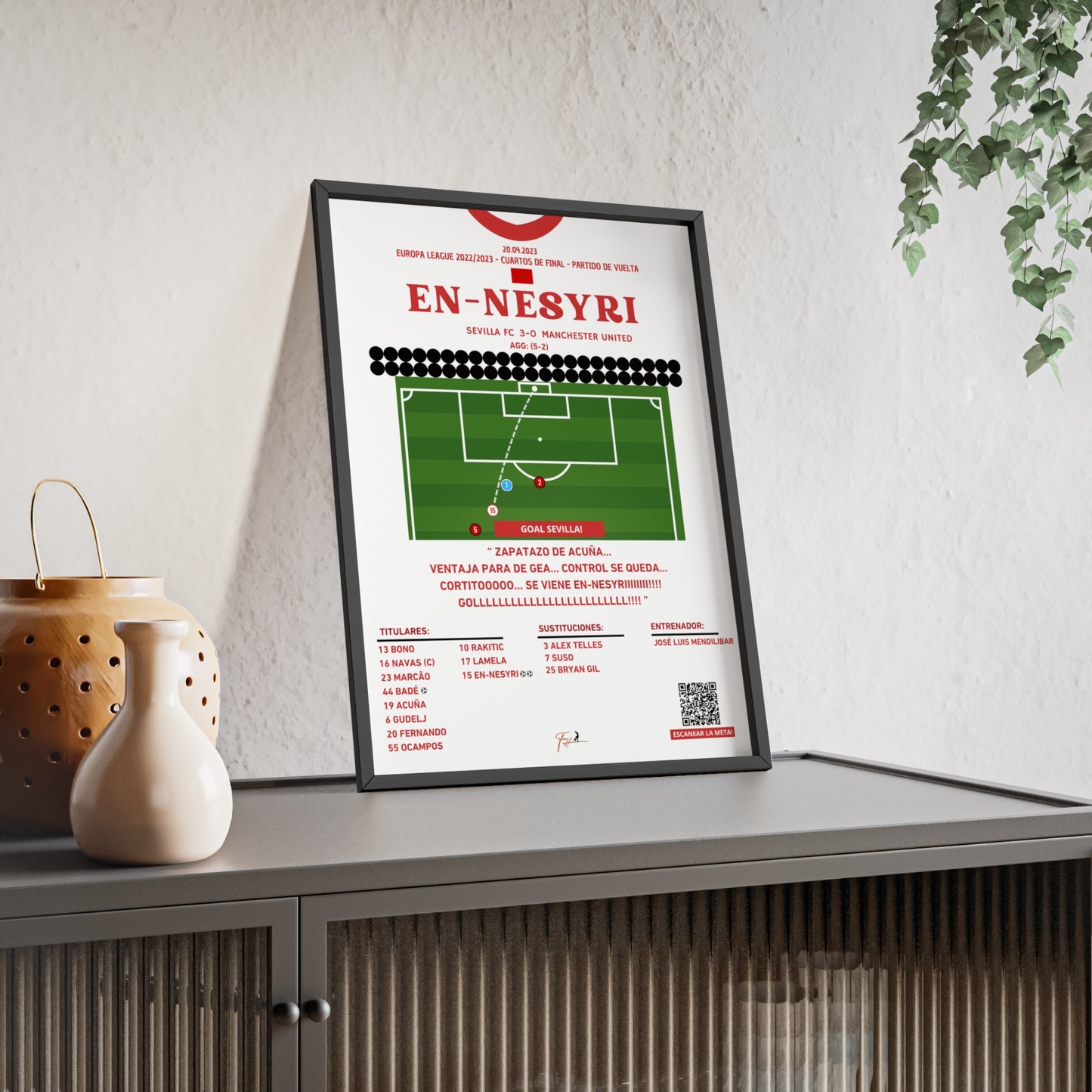 En-Nesyri Golü Sevilla - Manchester United - Avrupa Ligi Çeyrek Finalleri 2022/2023