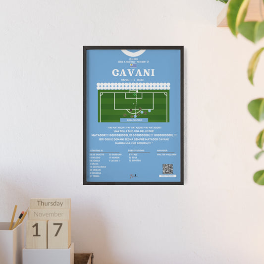 Cavani Crazy Goal Napoli Vs Lecce - Serie A 2010/2011