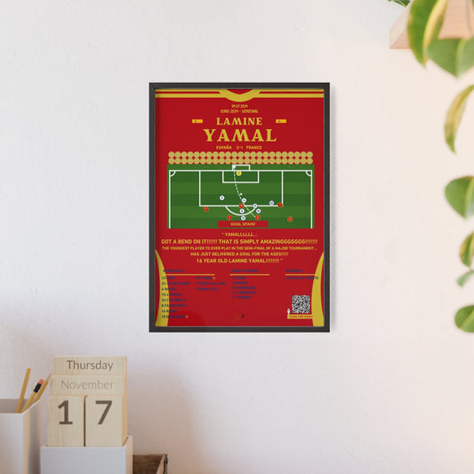 Lamine Yamal Goal France vs Spain- Euro 2024 Semifinal