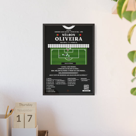 Nélson Oliveira Gol Bétis vs Vitória - Liga Europa 2024/2025