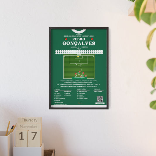 Pedro Gonçalves "Pote" Midfield Goal Arsenal Vs Sporting - Europa League 2022/2023