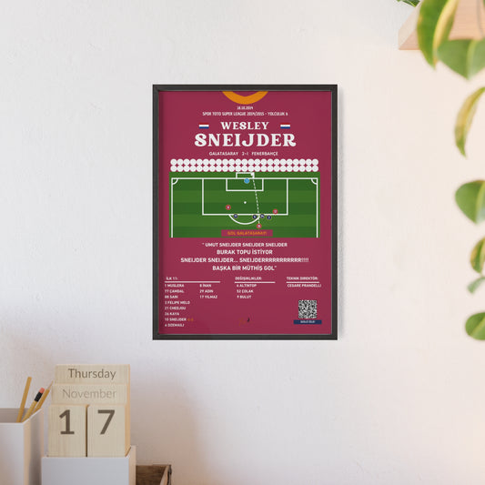 Wesley Sneijder Two Goals Galatasaray vs Fenerbahce - Turkish League 2014/2015