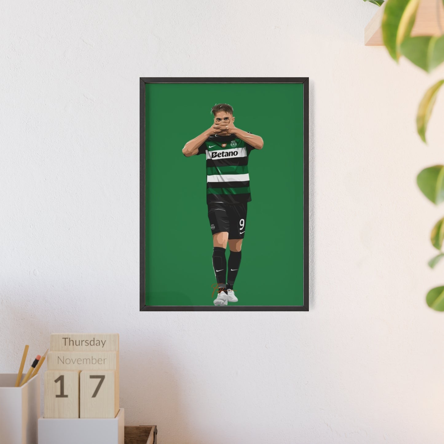 Gyökeres Mask Celebration Hattrick Sporting vs Manchester City - Champions League 2024/2025