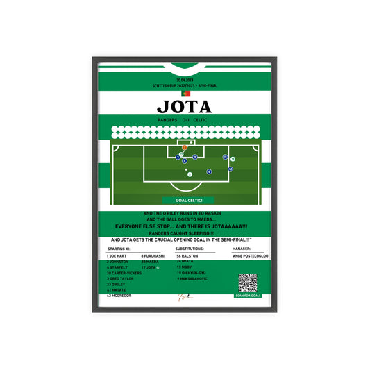 Jota Winning Goal & Celebration Bundle Celtic Vs Rangers Scottish Cup