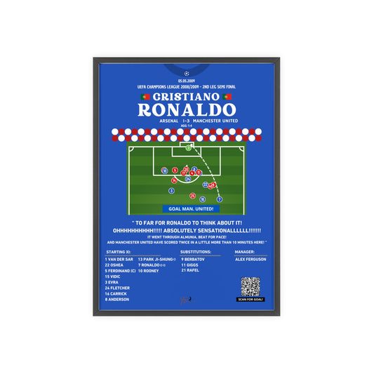 Cristiano Ronaldo Bundle Manchester United Incredible Goal + "I am Here" Celebration