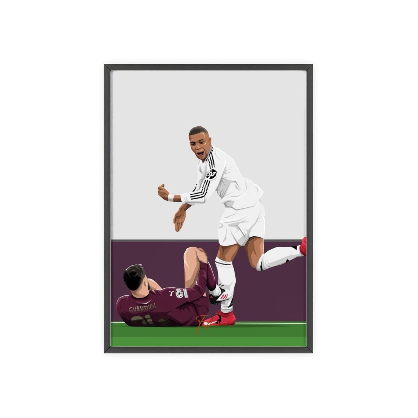 Kylian Mbappé Fake Shot Bundle on Gvardiol Goal + Celebration Real Madrid vs Manchester City - Champions League