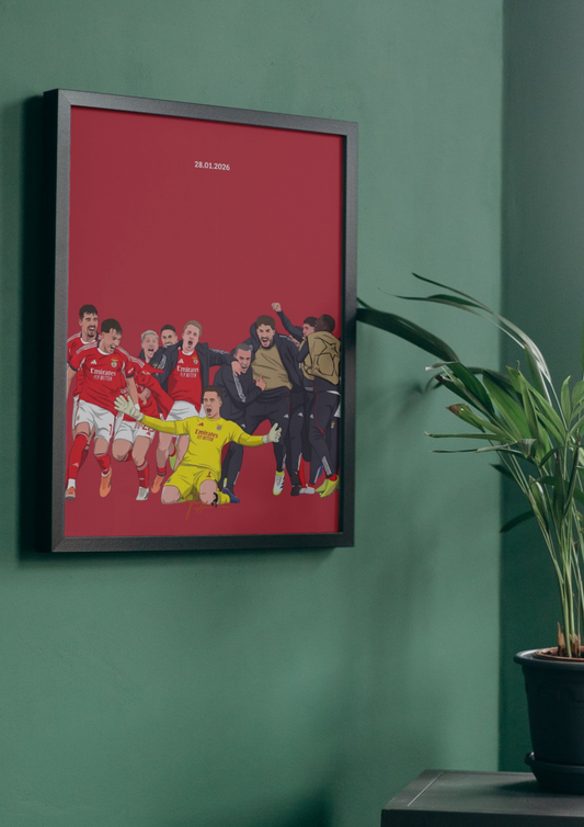 Trubin Last Minute Goal Celebration Benfica vs Real Madrid - Champions League 25/26