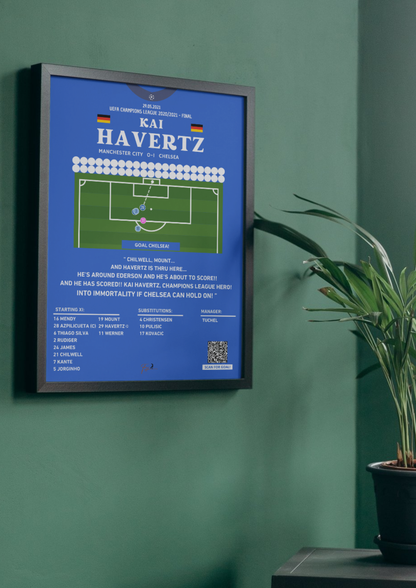 Kai Havertz Goal Chelsea vs Manchester City- Champions League Final 2021/2022