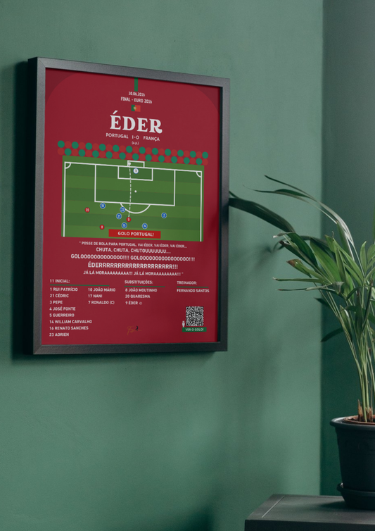 Éder Goal to Win Euro Portugal vs France - Euro 2016 Final