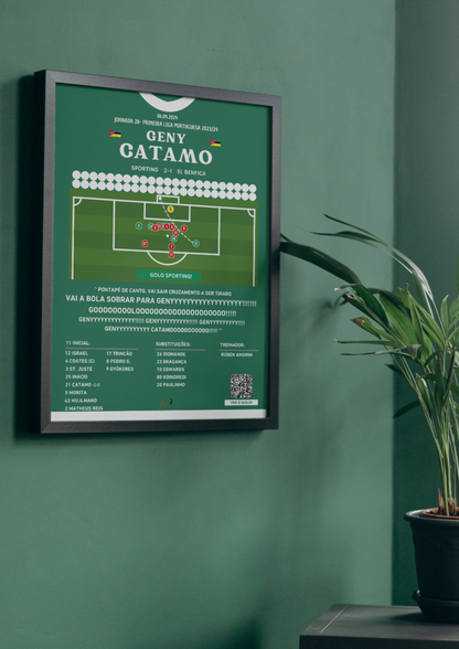 Geny Catamo Last Minute Goal Sporting vs Benfica - Primeira Liga Portuguesa 2023/2024