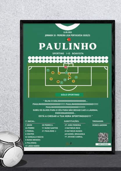 Paulinho Title Goal Sporting vs Boavista - Primeira Liga Portuguesa 2020/2021