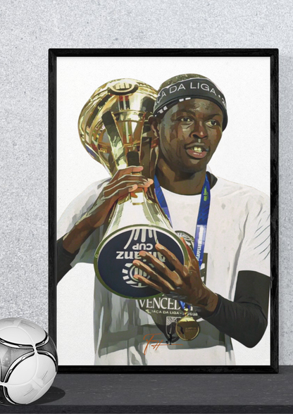 Alioune Ndoye Celebration Vitória vs Braga - Taça da Liga 2026