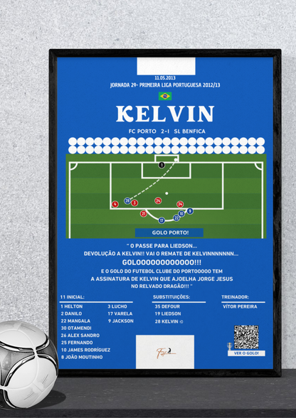 Kelvin Goal Porto vs Benfica - Primeira Liga Portuguesa 2012/2013