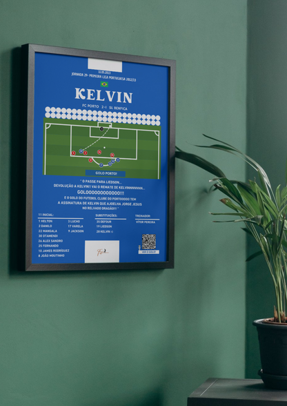 Kelvin Goal Porto vs Benfica - Primeira Liga Portuguesa 2012/2013