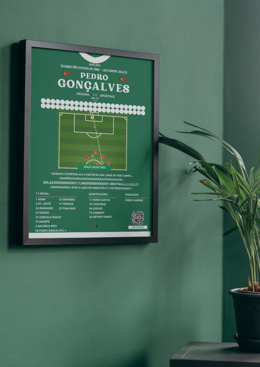 Pedro Gonçalves "Pote" Midfield Goal Arsenal Vs Sporting - Europa League 2022/2023