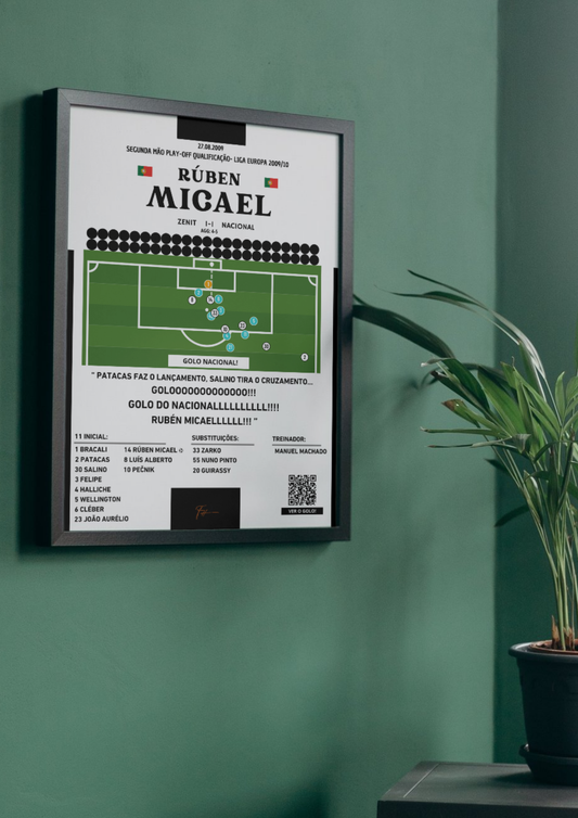 Rúben Micael Goal Zenit vs Nacional da Madeira - Europa League 2009/2010